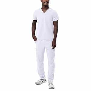 Conjunto de Uniforme Médico para Mujer, Fabricación OEM/ODM, Color Personalizado, Parte Superior y Pantalones, Uniforme de Hospital, Suministro al por Mayor para Exportación - Product Image 2