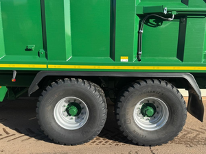 High Quality Agricultural Construction 16 ton TB silage <b>trailer</b> Hydraulic Tipping Heavy Duty Dump <b>Trailer</b> for <b>Tractor</b> Transport - Product Image 3