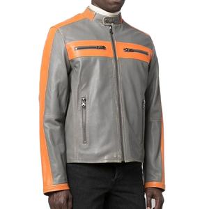 New Arrival Wholesale New <b>Men's</b> PU Leather <b>Jacket</b> Solid Color Biker Clothes Plus <b>Velvet</b> <b>Men's</b> <b>Jackets</b> - Product Image 4