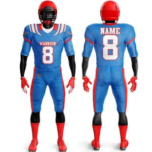 Uniformes de football américain respirants les plus demandés en gros vêtements de sport d'équipe personnalisés de haute qualité avec service OEM - Product Image 1
