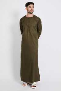 Conjunto de ropa paquistaní tradicional de alta moda 2025 para Hombres Nuevo Shalwar Kameez Thobe estilo verano algodón ODM directo Pakistán - Product Image 5