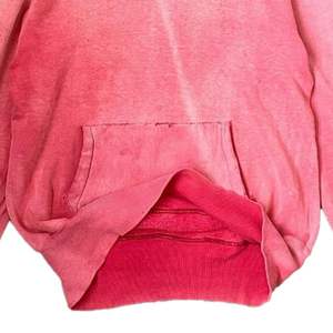 Sweat à capuche personnalisé lourd 400GSM 500 GSM épais délavé lavé au soleil 100% coton Style vintage avec fermeture à glissière-Up taille XS - Product Image 2