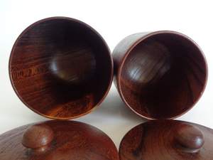 Taza de Té y Café Clásica Hecha a Mano de Madera Maciza Natural, Ecológica y Duradera de 200/250 ml para Uso en el Hogar, Restaurantes y Hoteles - Product Image 3