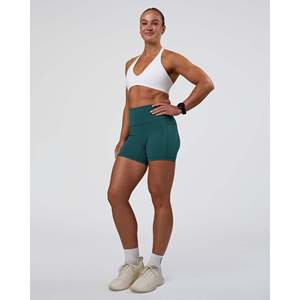Fusion High-Rise 4 Short Pockets - Respirant et Transformateur, Teal - Product Image 5