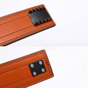 Cinturón de Soporte Lumbar Personalizable Unisex de Cuero Vacuno Resistente y Antideslizante para Fisicoculturismo, Levantamiento de Pesas, Gimnasio y Entrenamiento - Product Image 4