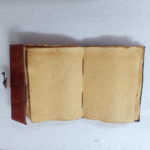 Revues en cuir à couverture rigide sur mesure avec embellissement et bordures ornées faites à l'aide de papier bordé - Product Image 5