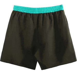 กางเกงขาสั้นผ้าโพลีเอสเตอร์แห้งเร็วสำหรับผู้ชาย,กางเกงเอวยางยืดแบบลำลองสีต่างๆสำหรับออกกำลังกายในยิมผ้าฝ้ายเอวยางยืดสำหรับฤดูร้อน - Product Image 5