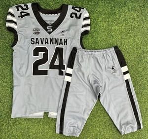 Uniforme de football américain personnalisable en gros, short respirant 100% polyester, fabriqué au Pakistan, modèle 2025, couleurs et tailles personnalisées - Product Image 4