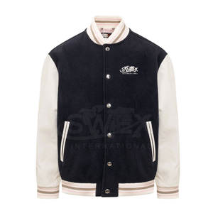 แจ็กเก็ตเลตเตอร์แมนสำหรับผู้ชายเสื้อแจ็คเก็ตแฟชั่นสำหรับฤดูหนาวโลโก้ออกแบบได้ตามที่ต้องการ - Product Image 1