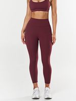 Leggings OEM sans couture taille haute respirants décontractés grande taille pour femme, pour l'été, la gym, la compression, l'entraînement, en molleton 220g - 100% Coton