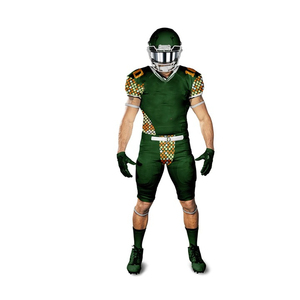 Vêtements de sport, maillots de football américain, uniformes respirants à manches courtes, haute qualité, personnalisables - Product Image 2