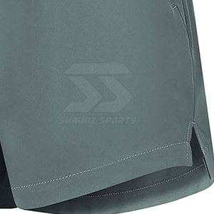 Short de bain décontracté respirant et écologique pour hommes Motif solide pour vêtements d'été-Prix de gros en ligne - Product Image 6