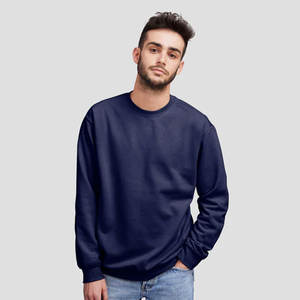 Fábrica personalizada 100% algodón manga larga francés Terry cuello redondo sudadera personalizada 100% algodón hombres cuello redondo impresión sudaderas - Product Image 5