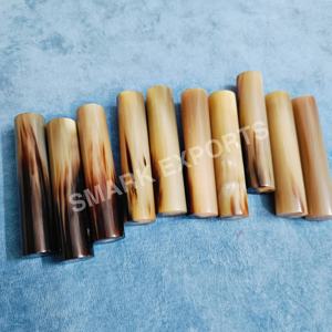 Rouleaux de corne naturelle faits à la main corne de boeuf et de buffle polie pour timbre de sceau de luxe et manche de couteau manche en corne artisanale indienne - Product Image 6