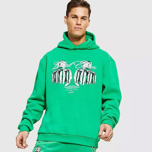 Conjunto Deportivo de Invierno para Hombre con Capucha, Estilo Hip Hop, Logotipo Personalizado, Marca Privada, Pantalones Jogger, Felpa Técnica, 100% Algodón - Product Image 2
