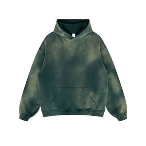 Sweat à capuche tendance avec logo personnalisé, sweat à capuche ample de grande taille, fabricants de sweats à capuche surdimensionnés 2026 - Product Image 4