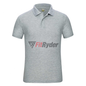 Logo personnalisé hommes pour Polo respirant à séchage rapide Streetwear prix de gros tissu de flanelle solide personnalisation disponible - Product Image 6