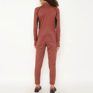 Estilo único Precio barato Mujeres Chándal Ropa de invierno Casual Sólido 100% Algodón Cómodo Secado rápido Transpirable - Product Image 3