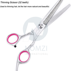 Ciseaux de toilettage professionnels pour chiens en acier inoxydable Kit de ciseaux de toilettage pour chiens avec embouts ronds de sécurité - Product Image 3