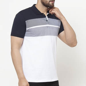 Camiseta de polo para hombre de secado rápido y cómoda 100% algodón MOQ bajo hecho en fábrica ligero con patrón sólido único - Product Image 5