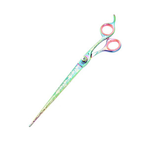 กรรไกรตัดขนสัตว์เลี้ยงแบบขายส่ง ใบมีดตรง ขนาด 6.5 นิ้ว เคลือบสีตามสั่ง กรรไกรตัดขนสัตว์เลี้ยงระดับมืออาชีพ - Product Image 3