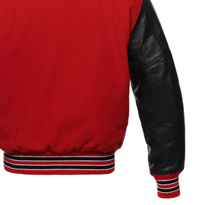 Blouson bombardier broderie en chenille classique marron satin de soie personnalisez vos créations fabricant de vestes Letterman de baseball pour hommes - Product Image 5