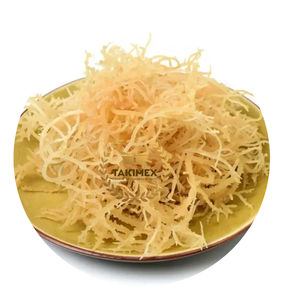 Musgo marino púrpura seco sin sal Seamoss irlandés de Vietnam sazonado Eucheuma Cottonii empaquetado en una bolsa - Product Image 1