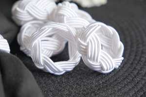 Ronds de serviette en rotin Décor de table en osier Ronds de serviette élégants pour table à manger - Product Image 4