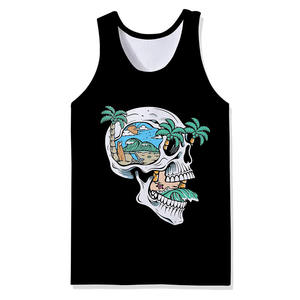 Camiseta sin Mangas para Hombre, Tejida, de Alta Calidad, para Entrenamiento y Deporte, Secado Rápido, Transpirable, Estilo Urbano 2026, Superventas - Product Image 2