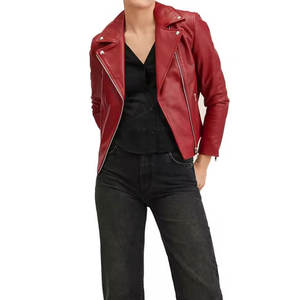 Servicios OEM Chaqueta de Cuero para Mujer con Logotipo Personalizado de Alta Calidad, Nuevo Diseño, Hecha en Pakistán - Product Image 4