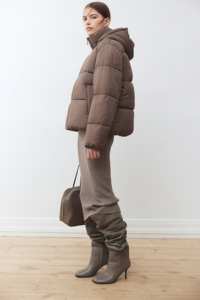 Nouvelle arrivée Veste matelassée en toile pour homme grande taille, personnalisée, hiver, capuche, col mandarin, logo frontal, imperméable, coupe-vent - Product Image 6