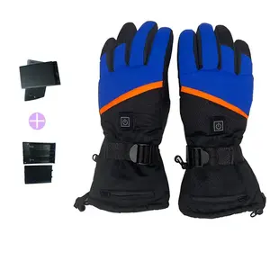 Gants chauffants rechargeables OEM de qualité supérieure Gants de ski unisexes imperméables pour l'escalade gants de ski chauffants intelligents - Product Image 4