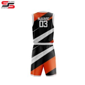 Vente en gros d'uniformes de basket-ball par sublimation vêtements de sport pour jeunes et adultes uniforme de basket-ball personnalisé - Product Image 2