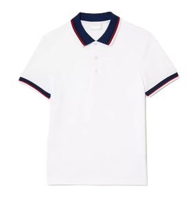 Nuevos polos de media manga al por mayor para hombres con cuello en contraste para tela cómoda informal para hombres hechos en Bangladesh - Product Image 5