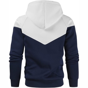 Sudaderas con Capucha para Hombre Más Vendidas al por Mayor, Servicio OEM, Tejido Antiarrugas, Estampado Ecológico, Poliéster/Nailon, Cierre de Cremallera, Manga Larga - Product Image 6