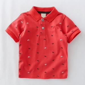 Polo à manches courtes pour garçon, 100% coton durable, séchage rapide, personnalisé, imprimé coloré, fabricant d'usine - Product Image 6