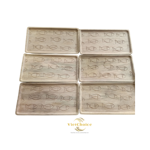 Viet Choice Plateau en bois personnalisable écologique 100% bois naturel Prix compétitif pour la vente en gros Fabriqué au Vietnam - Product Image 4