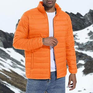 Chaqueta Acolchada Holgada para Hombre, Chaqueta de Invierno Ligera y Aislada para Trabajar, Esquiar, Senderismo, Marca OEM, Diseño de Color Personalizado, Ecológica - Product Image 6