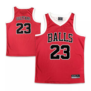 Camiseta de Baloncesto Universitaria de Verano Personalizada por Sublimación, Talla Grande, Camiseta de Baloncesto Retro Estampada, Secado Rápido, Reversible - Product Image 5