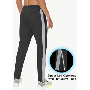 Ropa de diario Joggers Hombres Pantalones transpirables suaves Pantalones de chándal cómodos Fit Running Pantalones de hombre Rectos Curvos a rayas - Product Image 4