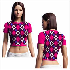 เสื้อครอปไซส์ใหญ่พิเศษของผู้หญิงเสื้อครอปเอวลอยลำลองสำหรับผู้หญิงน้ำหนักเบา - Product Image 5