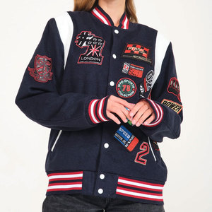 Hot Selling Varsity Jacket for Men'S Trending High Street Winter Designs High Quality Breathable Men's Jackets - Product Image 1