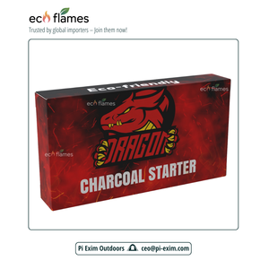 Arrancadores de fuego fáciles de quemar para barbacoa Camping Picnic Arrancadores de fuego al aire libre para fogatas y barbacoas Fabricante de arrancadores de fuego marrón - Product Image 1