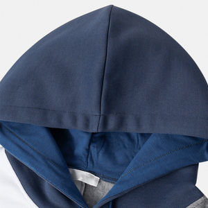 Venta al por mayor y Dropship personalizado cosido Hoddie hombres Sudadera con capucha pantalones conjunto traje nuevo diseño - Product Image 6