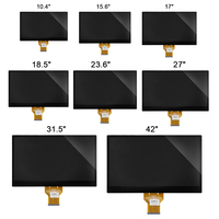 Écran tactile de 13,3 pouces avec carte de contrôle, écran tactile LCD haute luminosité, I2C, module tactile capacitif multi-touch 10 points