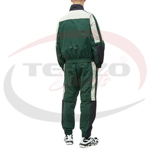 2025 Joggers de entrenamiento ecológicos para hombres hechos a medida, cortavientos de poliéster, chándal de nailon, cortavientos con cremallera, estampado de talla grande - Product Image 2
