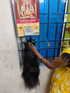 Extensiones de cabello humano Remy ondulado Natural de templo indio Virgen sin procesar 100% de origen indio de lujo 12a grado resistente a la cobertizo - Product Image 3