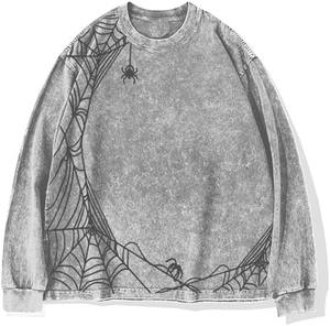 Camiseta de lavado ácido con estampado personalizado con logotipo de tu propia marca, camisetas Vintage de gran tamaño para hombre, camiseta de lavado de piedra para hombre de 240gsm - Product Image 6