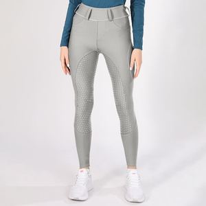 Pantalones de equitación por sublimación personalizables de fábrica al por mayor de calidad superior pantalones ecuestres elásticos con logotipo personalizado - Product Image 4