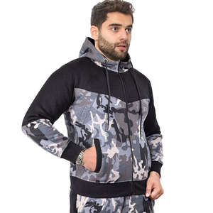 Ropa deportiva de alta calidad Chándal de color en contraste Traje de jogging ajustado Chándal personalizado - Product Image 2